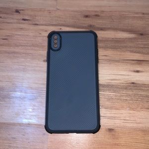 grey/black XS MAX iphone case